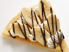 バナナチョコ生クリーム