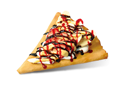 いちごバナナチョコカスタードホイップ