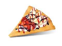 いちごバナナチョコホイップ